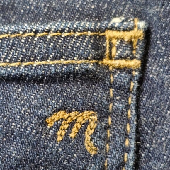 Madewell Skinny Jeans Womens Size 29 Cotton Blend Blue Denim Mid Rise Stretch - Picture 9 of 16